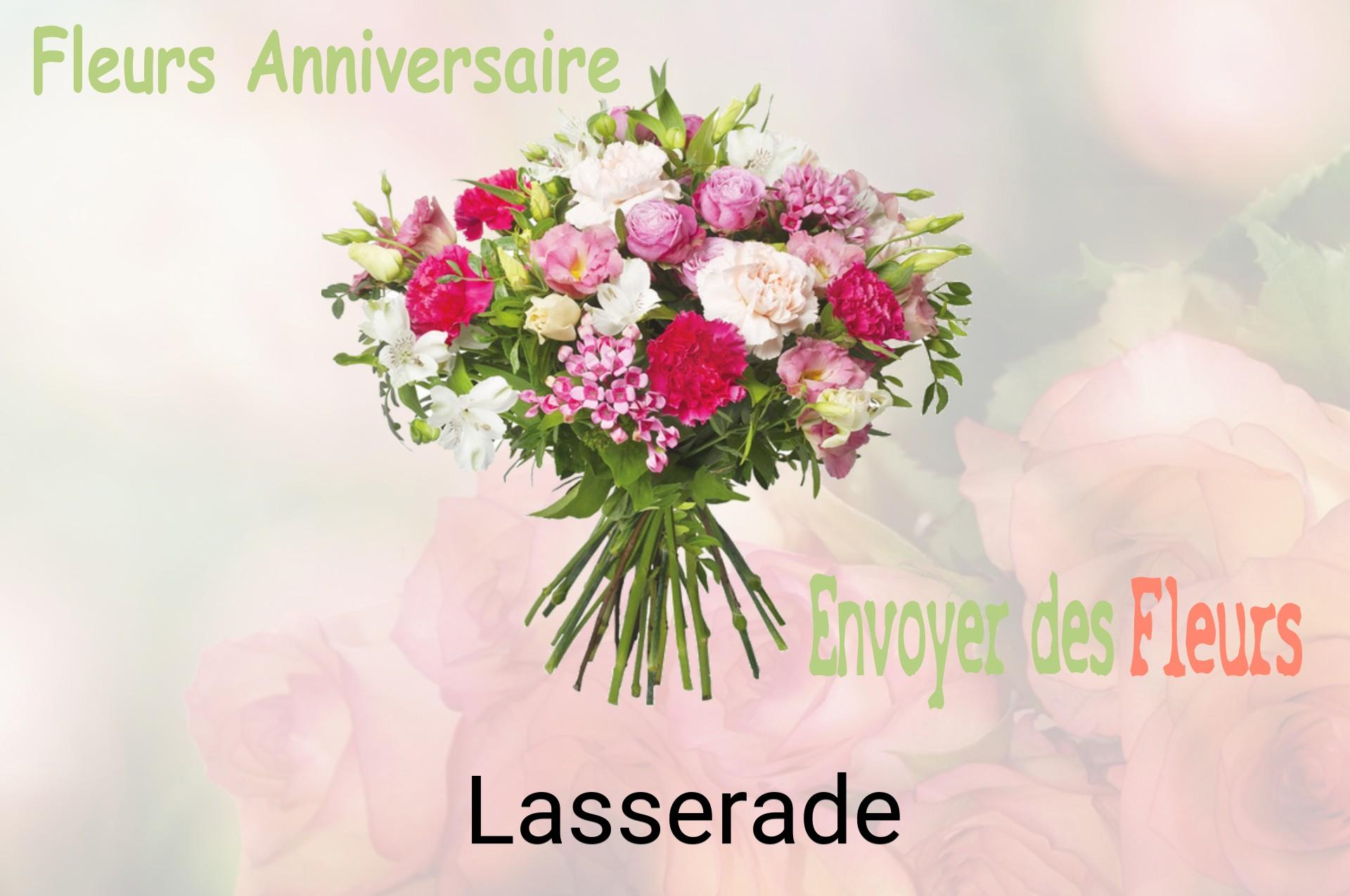 Bouquet de fleurs d’anniversaire livré à Lasserade